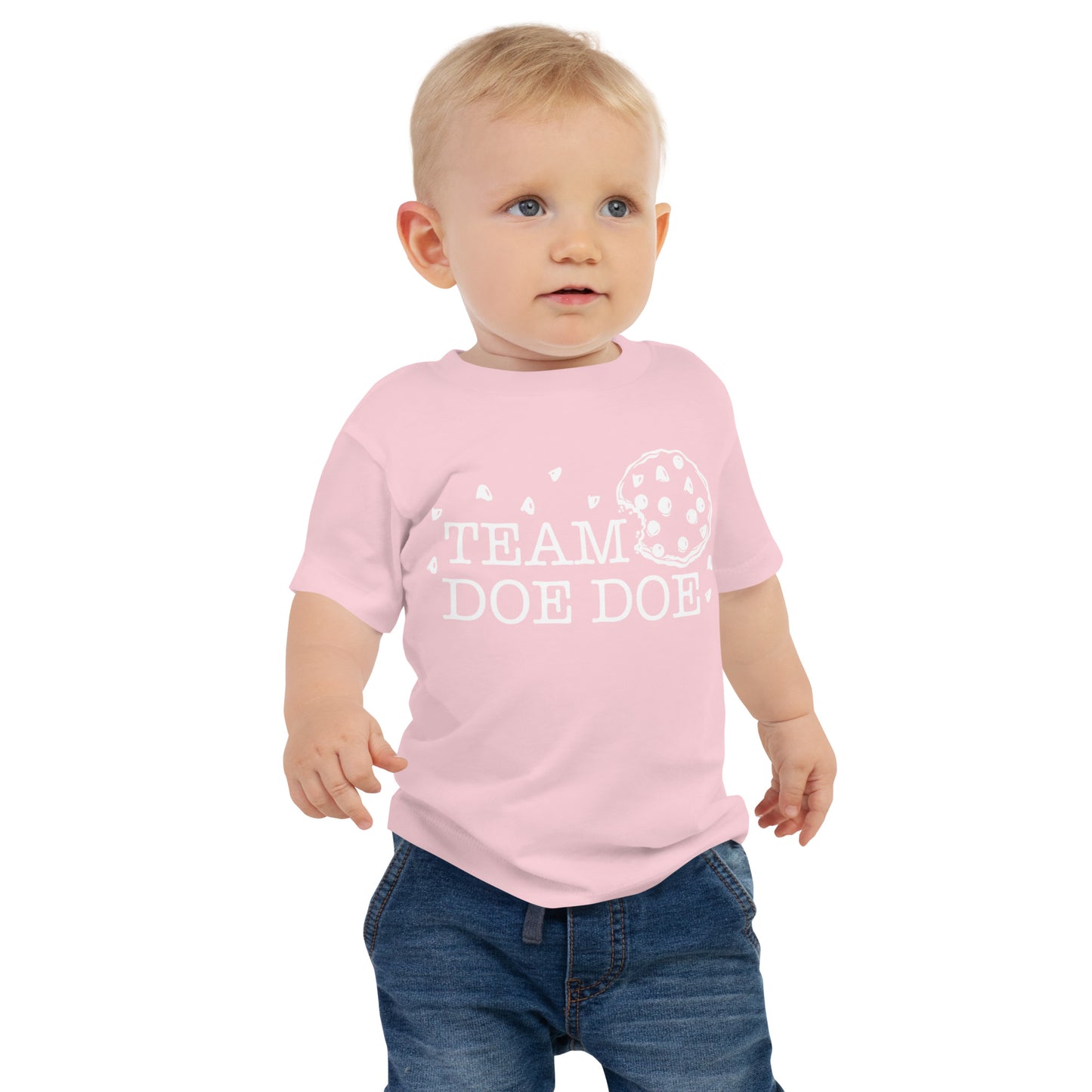 Doe Doe Merch Cookie Baby Jersey Short Sleeve Tee (BLACK, BLUE, OR PINK)