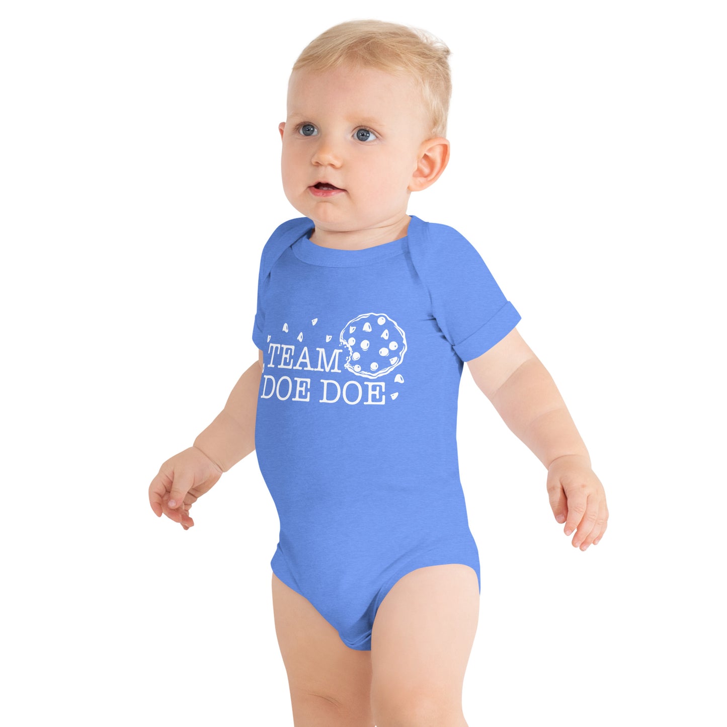 Doe Doe Merch Cookie Baby Short Sleeve One Piece (BLACK, BLUE, OR PINK)