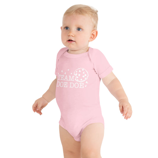 Doe Doe Merch Cookie Baby Short Sleeve One Piece (BLACK, BLUE, OR PINK)