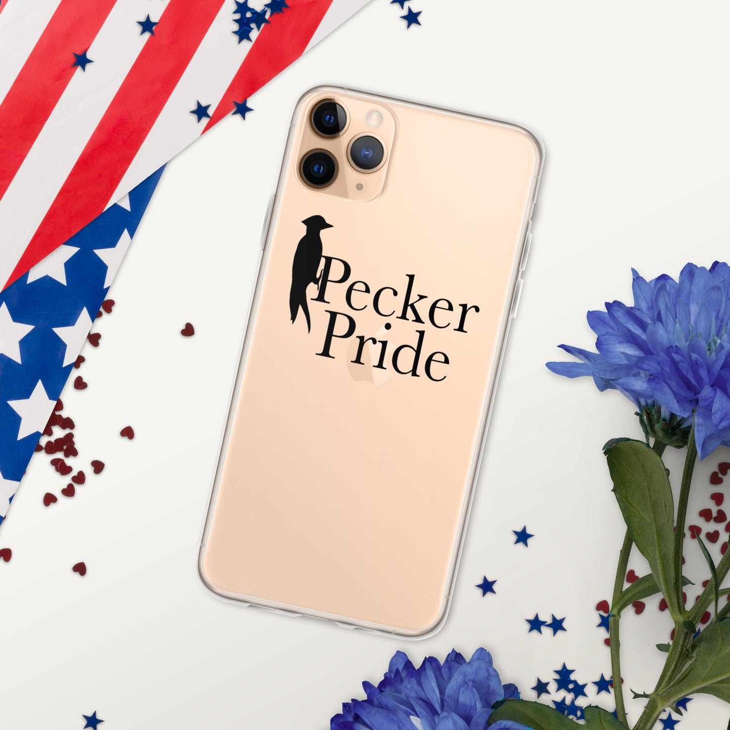 Pecker Pride Clear Case for iPhone®