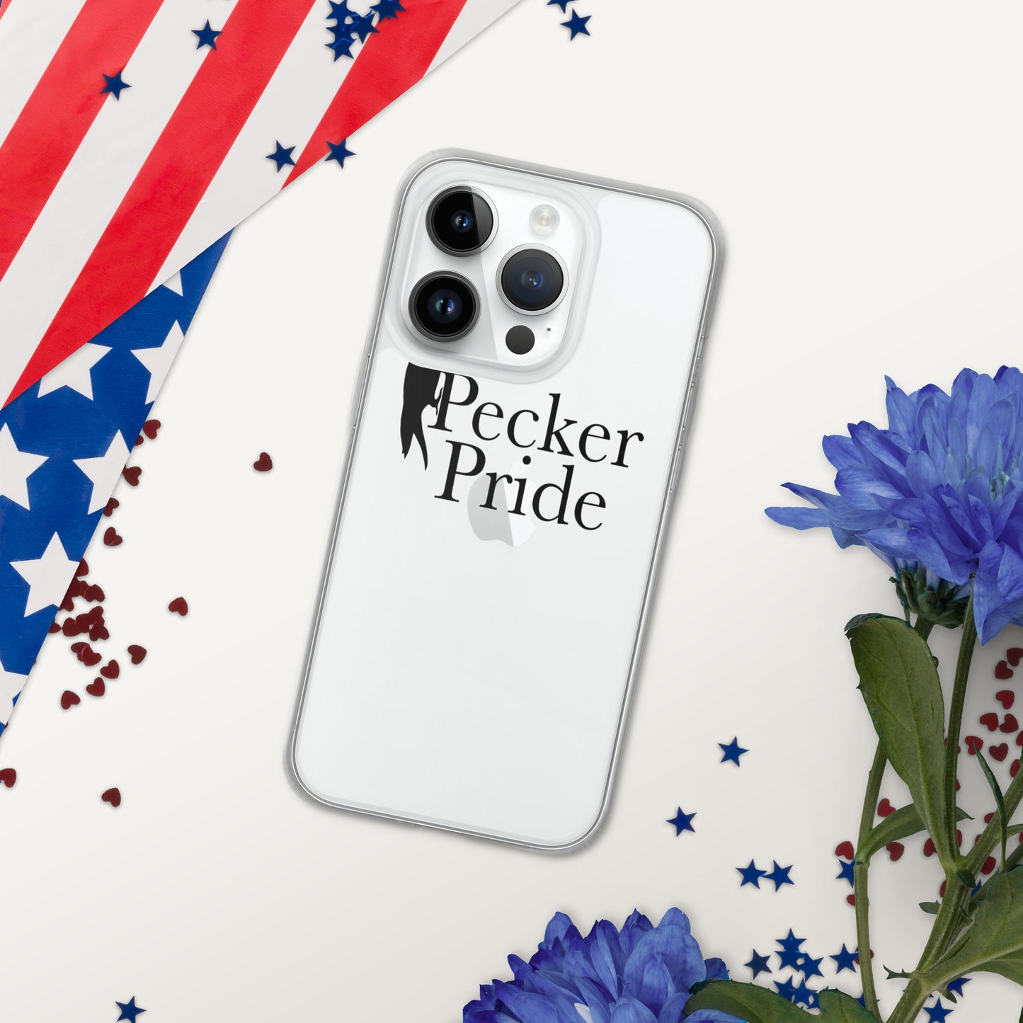 Pecker Pride Clear Case for iPhone®