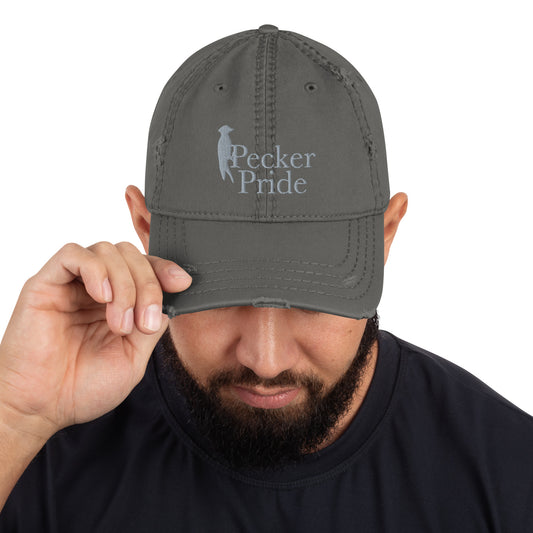 Pecker Pride Distressed Dad Hat