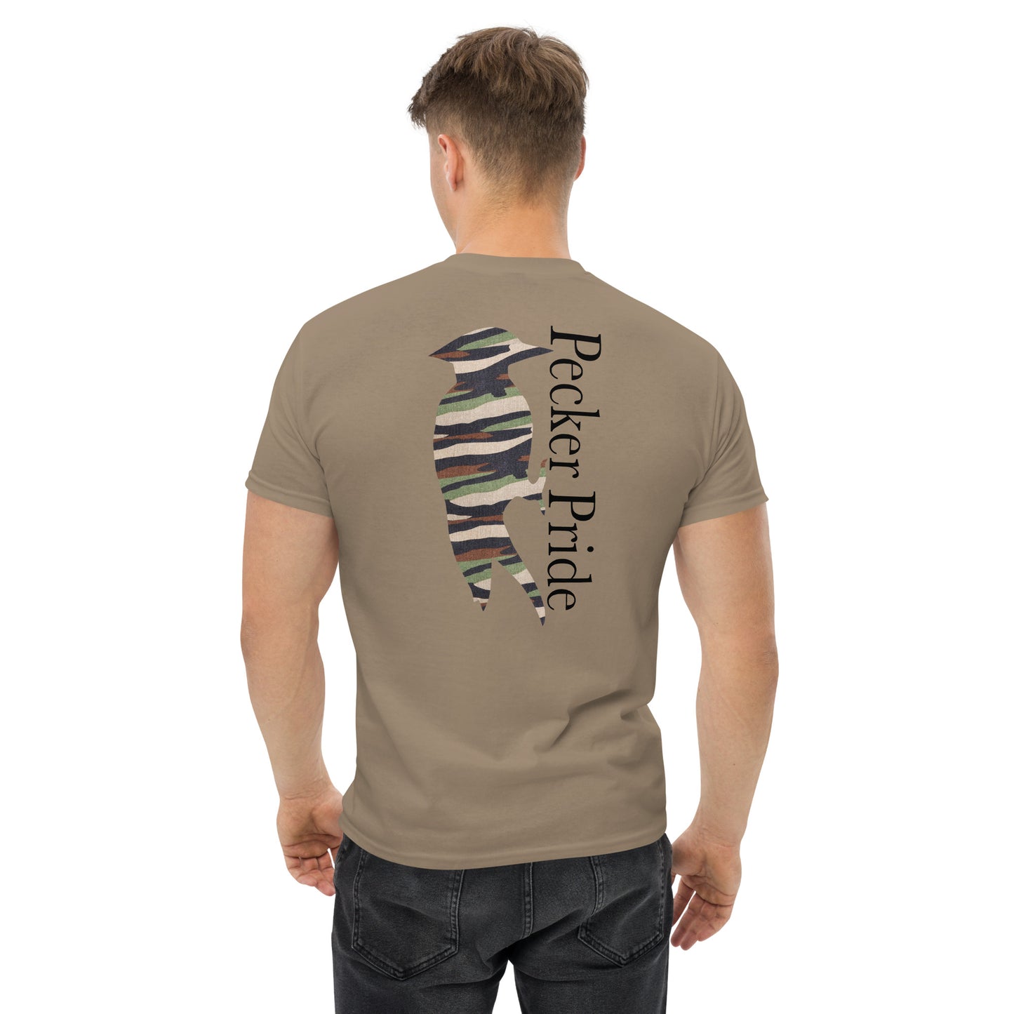 Camo Pecker Pride Rugged Wear T-Shirt | Brown Savannah