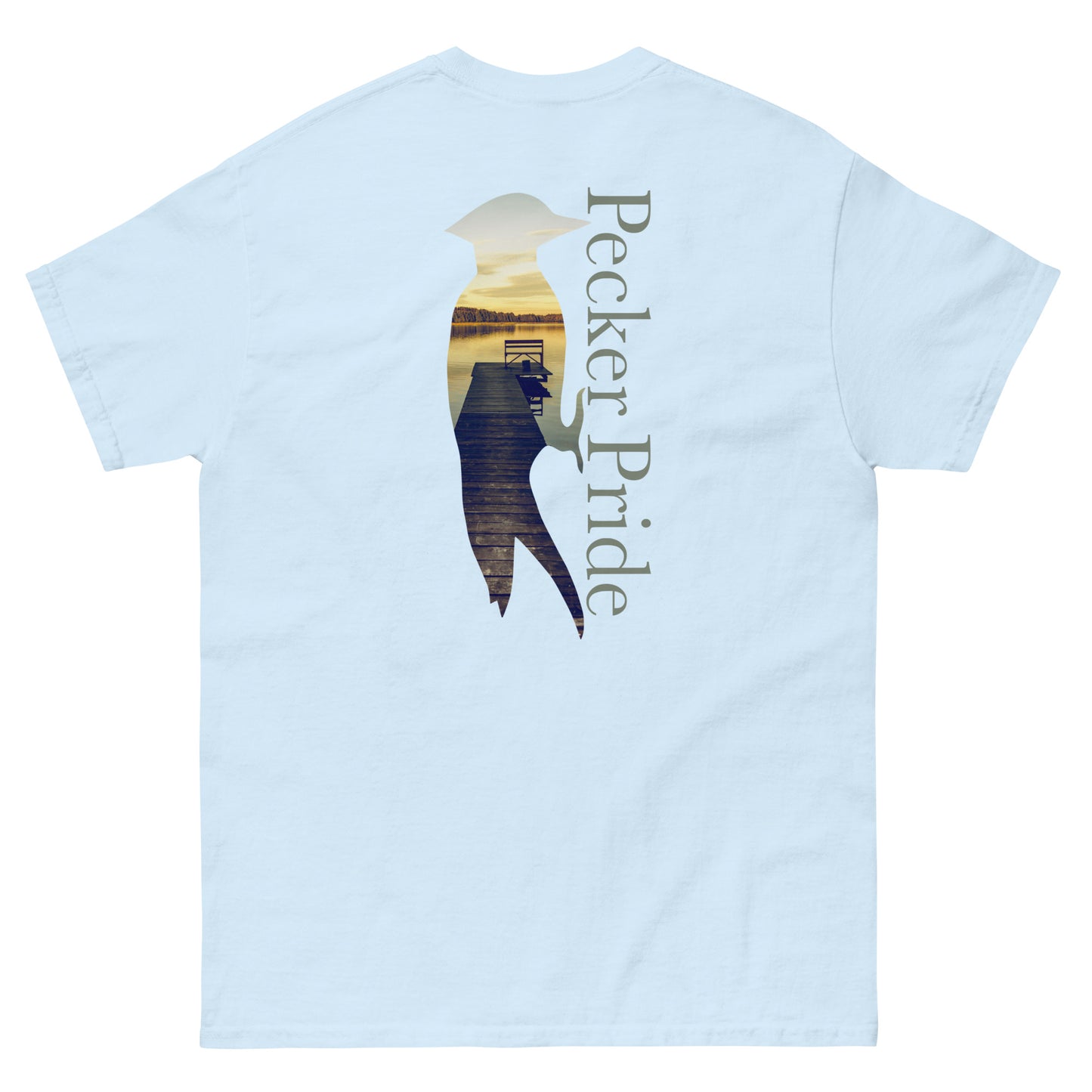 Lakeview Pecker Pride Rugged Wear T-Shirt | Light Blue