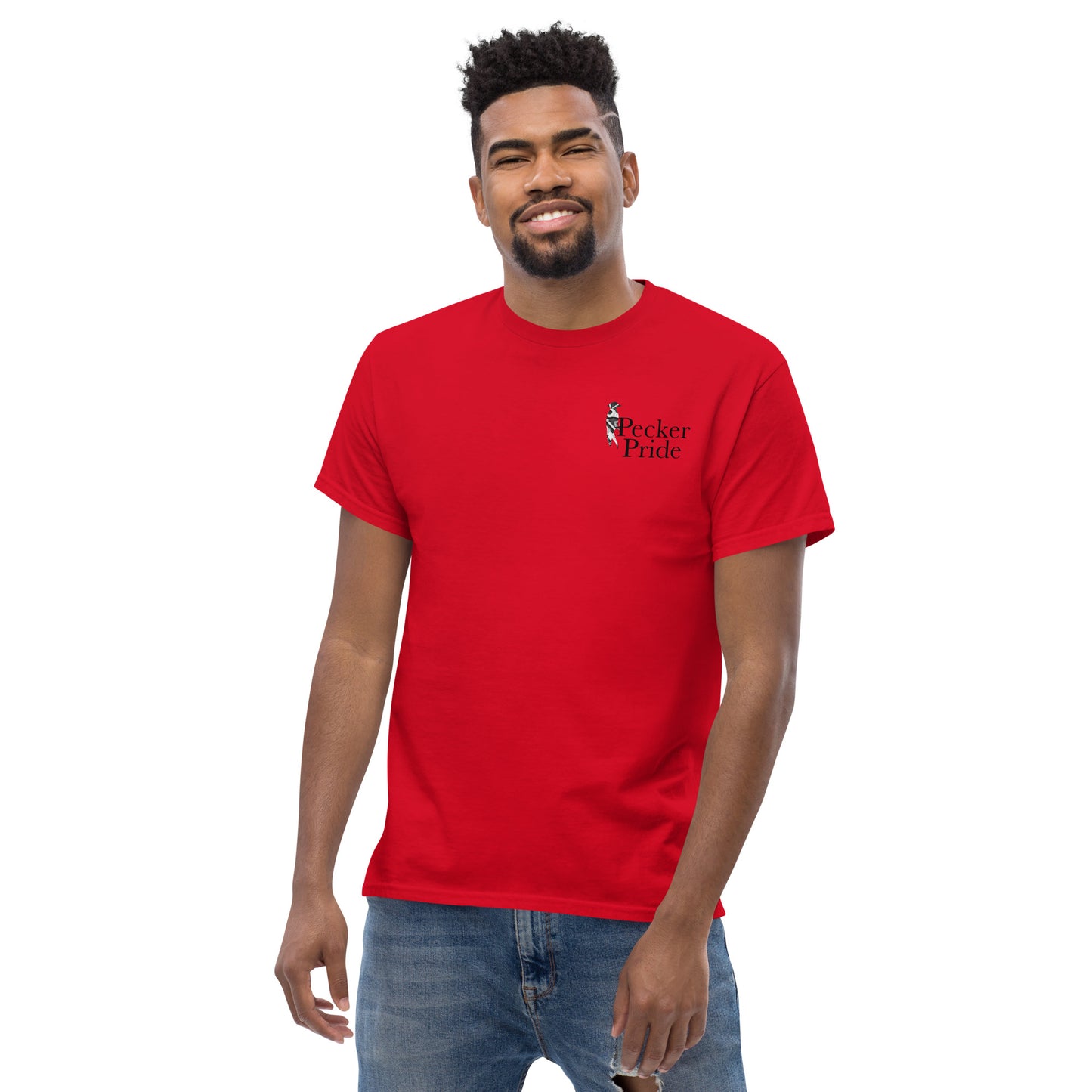 Mechanic Pecker Pride Rugged Wear T-Shirt | Red