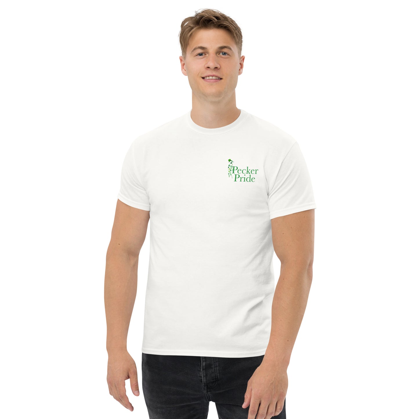 St, Patrick's Pecker Pride Rugged Wear T-Shirt | White