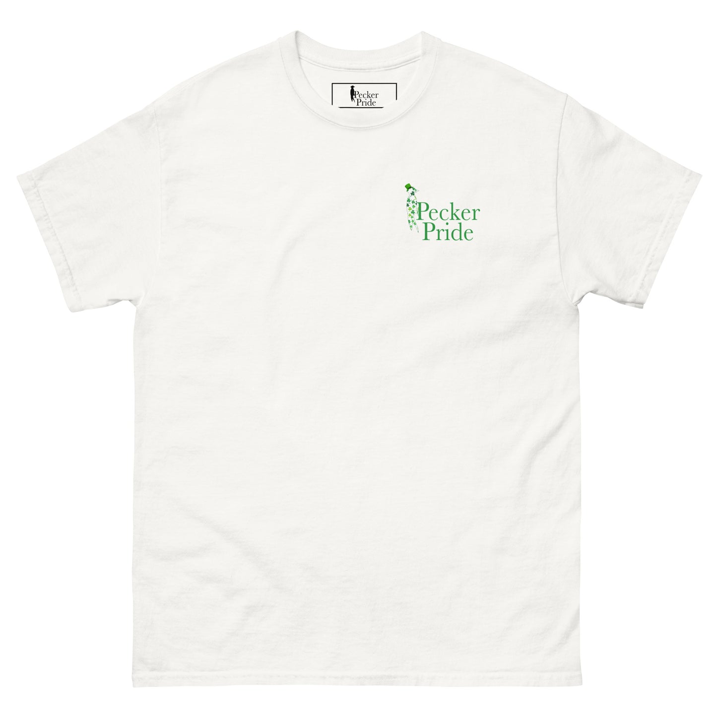 St, Patrick's Pecker Pride Rugged Wear T-Shirt | White