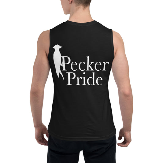 PeckerPride Back Logo Muscle Shirt