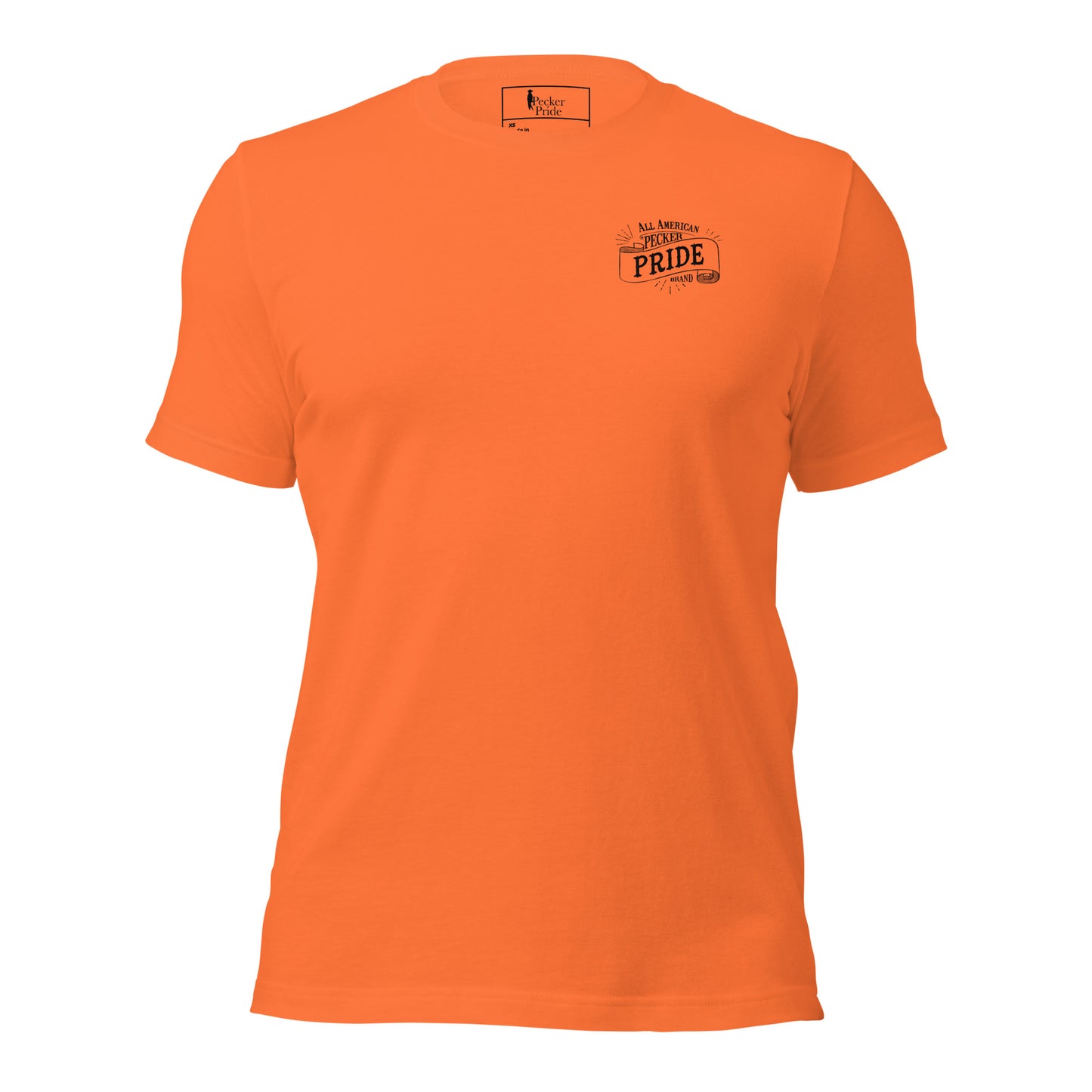 All American Pecker Pride Premium Unisex T-shirt | Orange