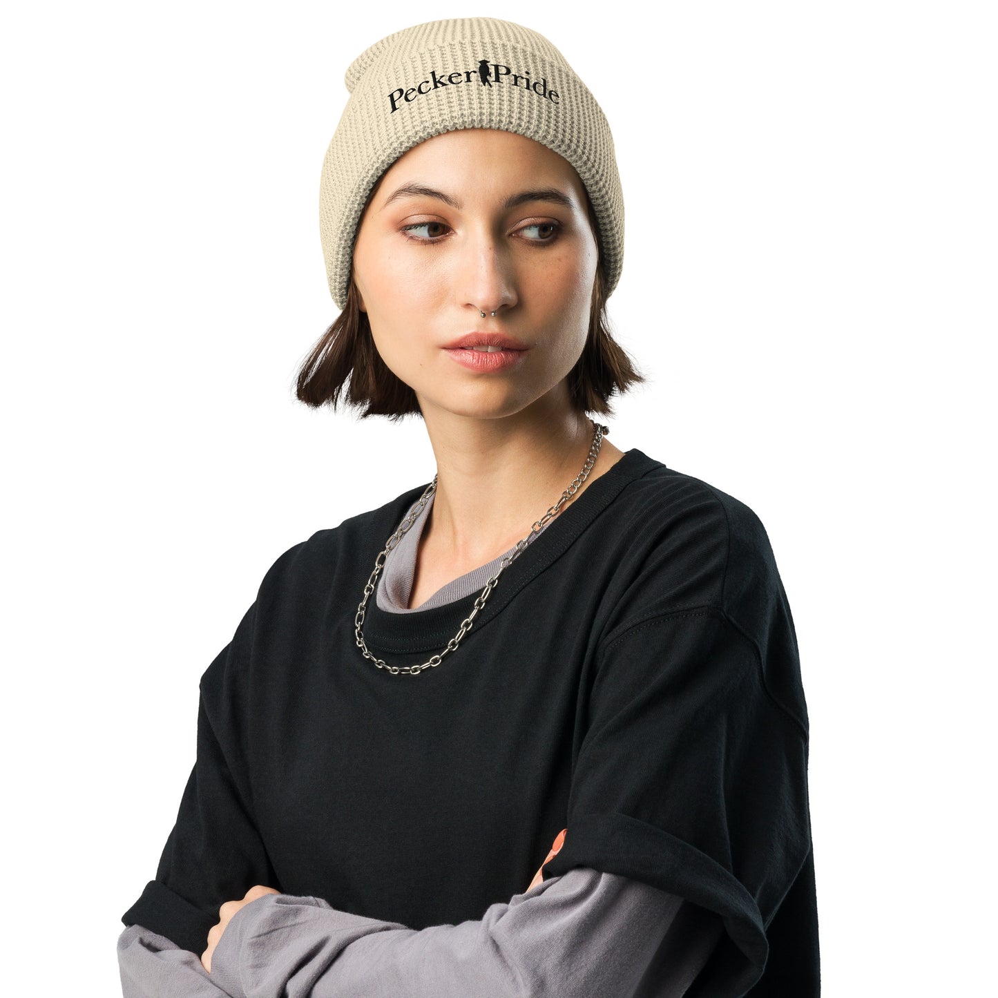 Pecker Pride Waffle beanie