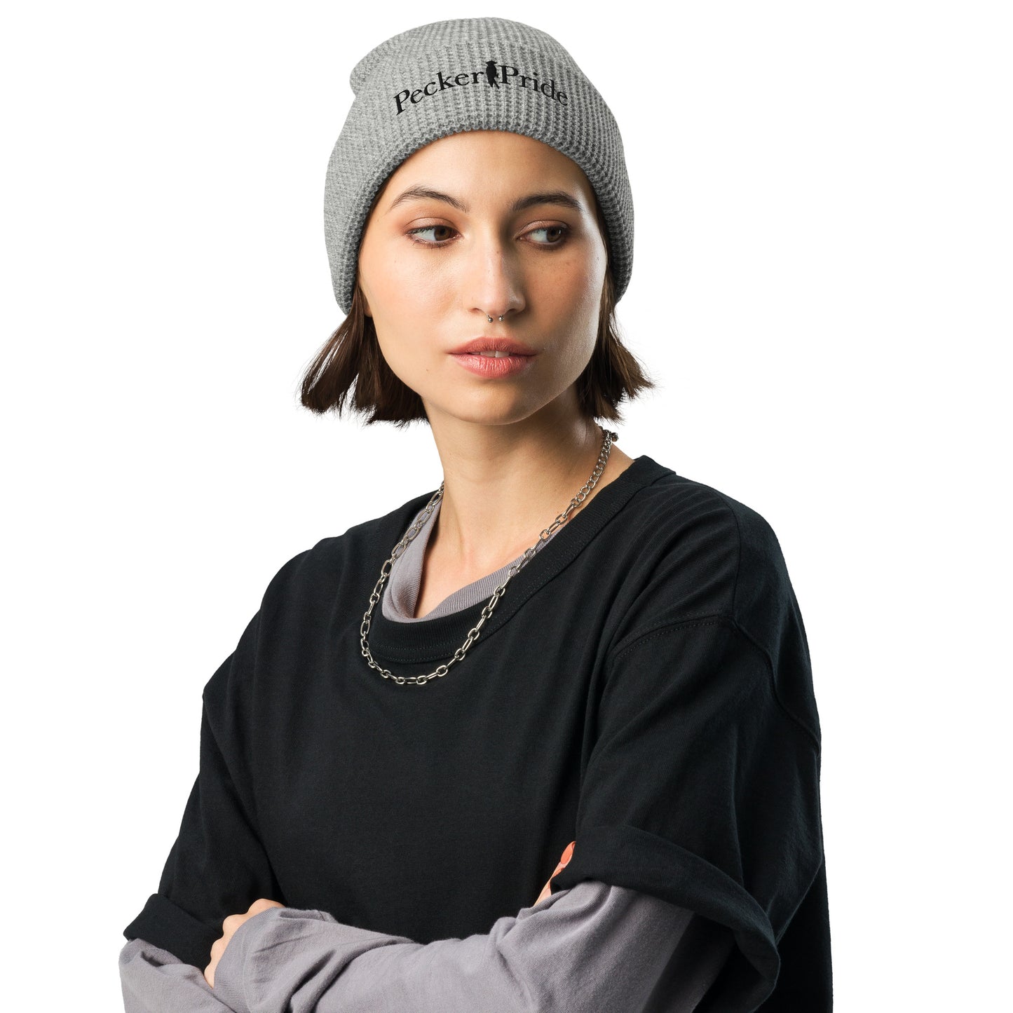 Pecker Pride Waffle beanie