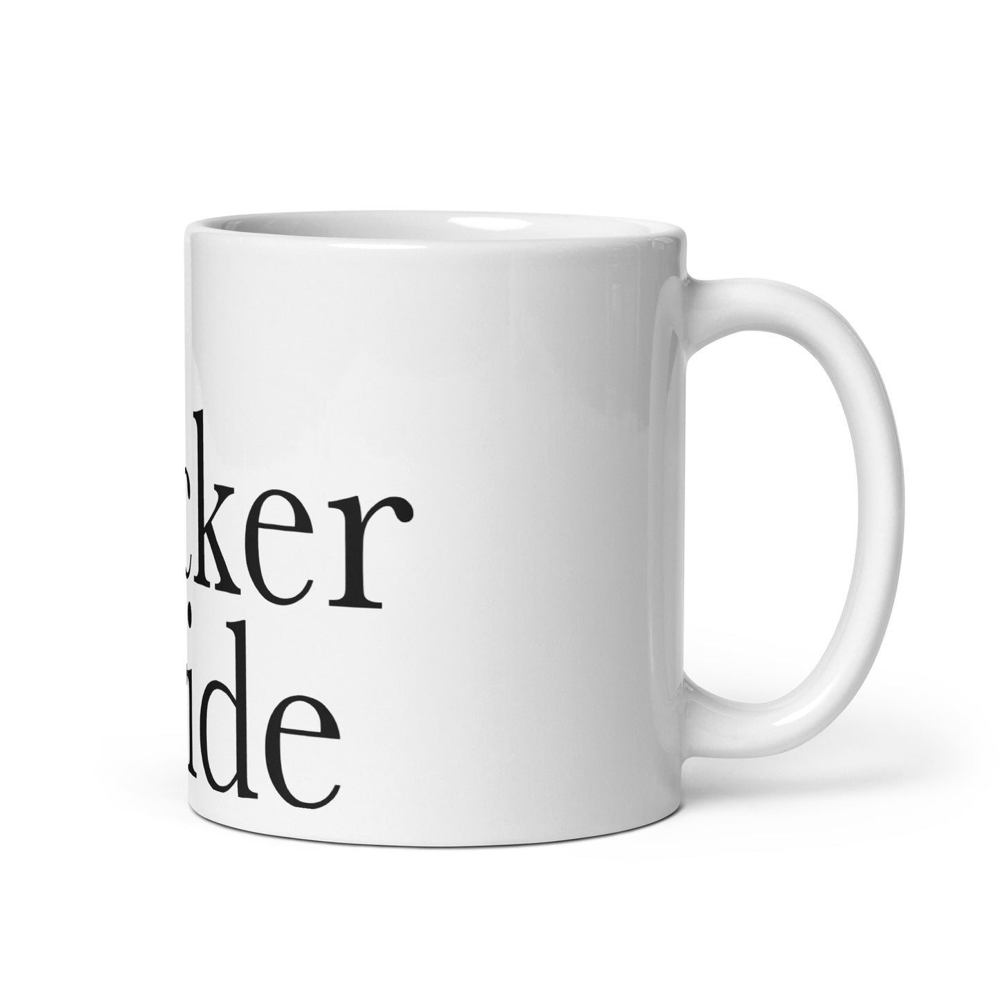 Pecker Pride White Glossy Mug