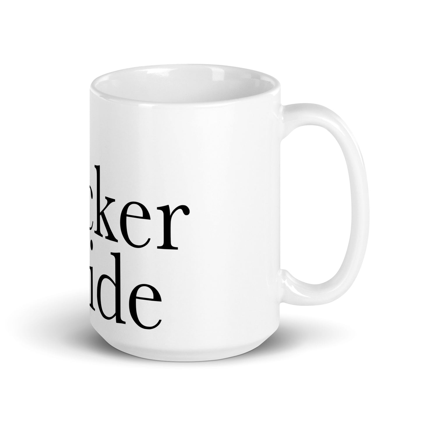 Pecker Pride White Glossy Mug